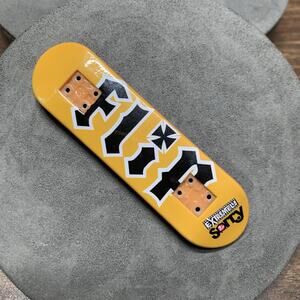 Vintage Flip Tech Deck Large Graphic Print Fingerboard Xtremely Sorry Skateboard